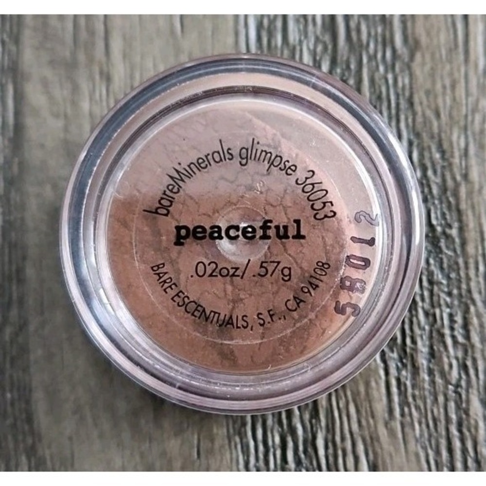 bareMinerals Glimpse Eyeshadow Single Loose Powder - Peaceful - .57g